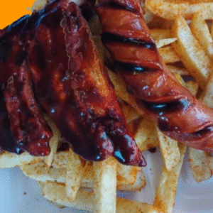 Ribs, Long Russian & Small chips