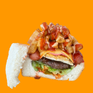Atchaar, Lettuce, Polony & Chips